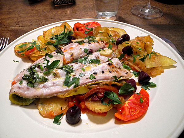 Stewed Dolphin fish